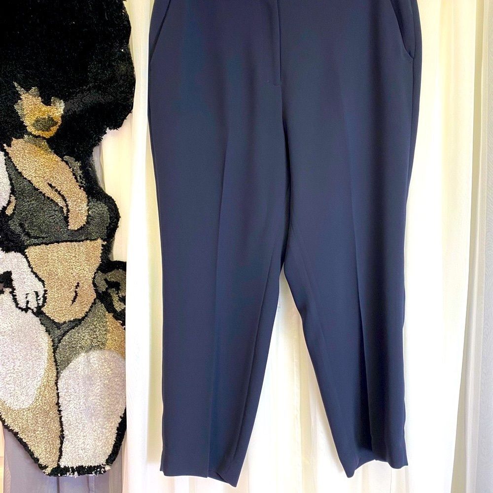 J. Crew Navy Cropped Pants
